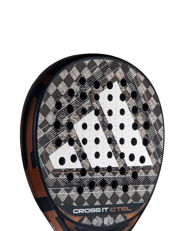 Adidas Cross It CTRL 2026 detail racketblad padelracket