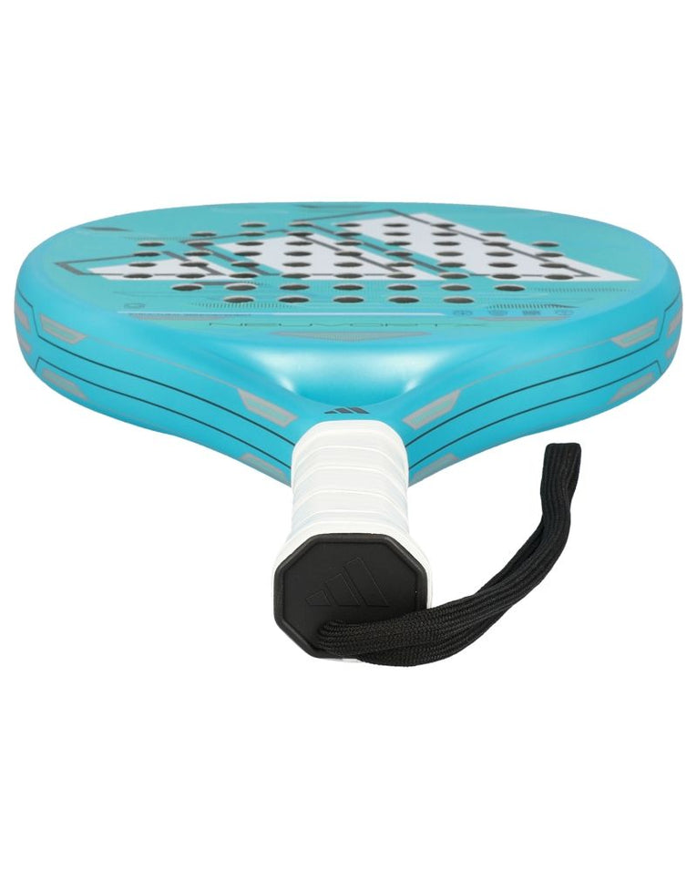 Adidas Neuvortx Light Blauw padelracket handvat met polskoord