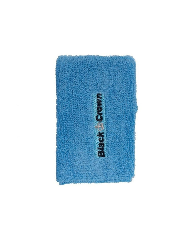 Black Crown Bélgica blauwe polsbanden 2-pack voor padel en tennis