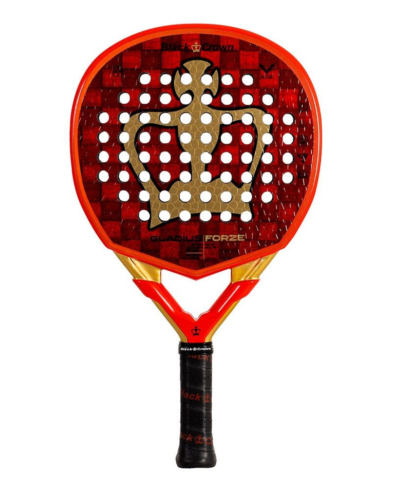 Black Crown Gladius Forze frontaanzicht padelracket