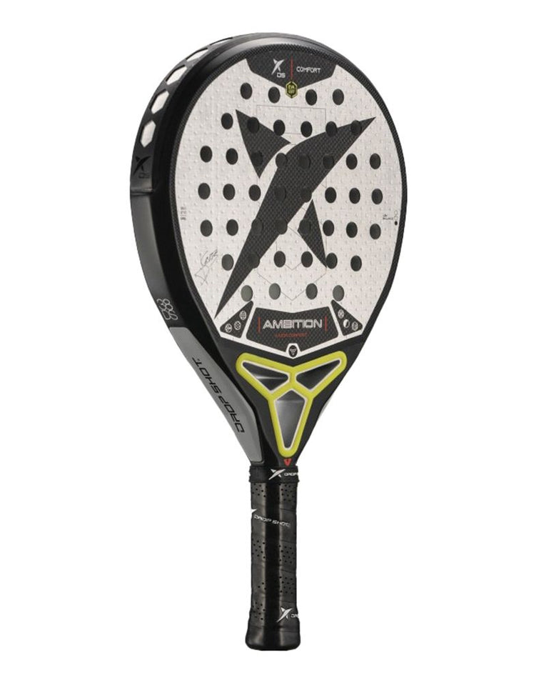 Drop Shot Axion Comfort 2025 padelracket schuin links voor maximale controle en comfort