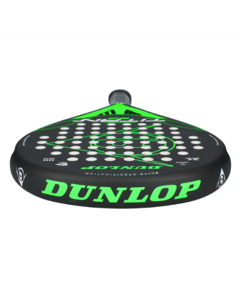 Bovenaanzicht van de Dunlop Titan 2.0 Green padelracket