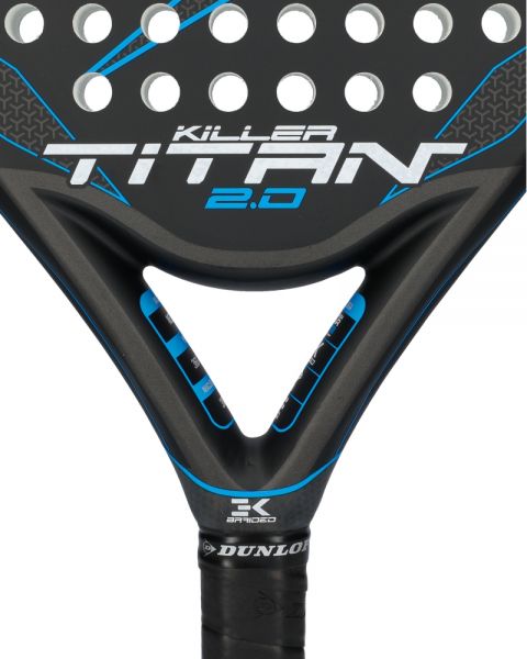 Detail van de brugconstructie van de Dunlop Titan Killer 2.0 2024 met stabiliteitsversterking