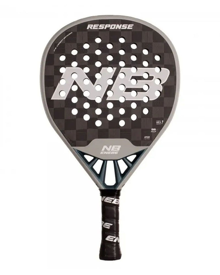 Enebe Response 24K Silver 2025 front padelracket