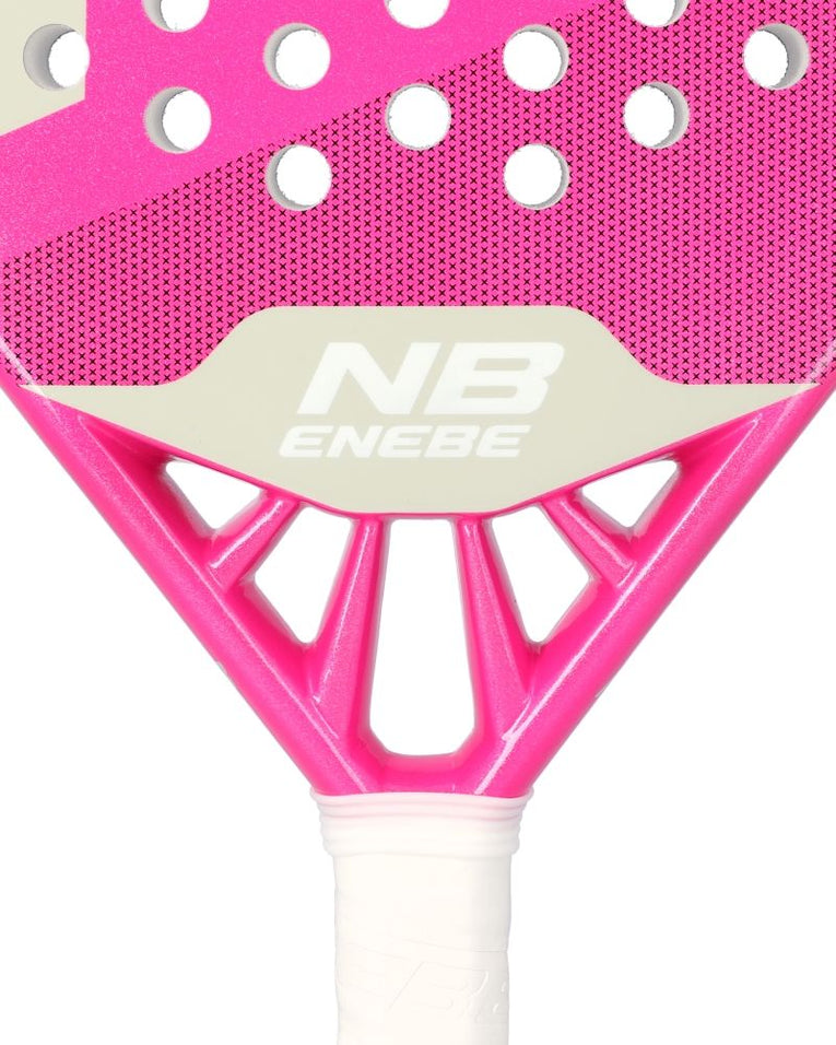 Enebe Response Pink detail brugconstructie padelracket