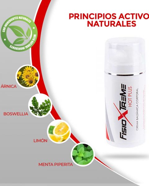 FisioXtreme Hot Plus spiercrème met natuurlijke ingrediënten