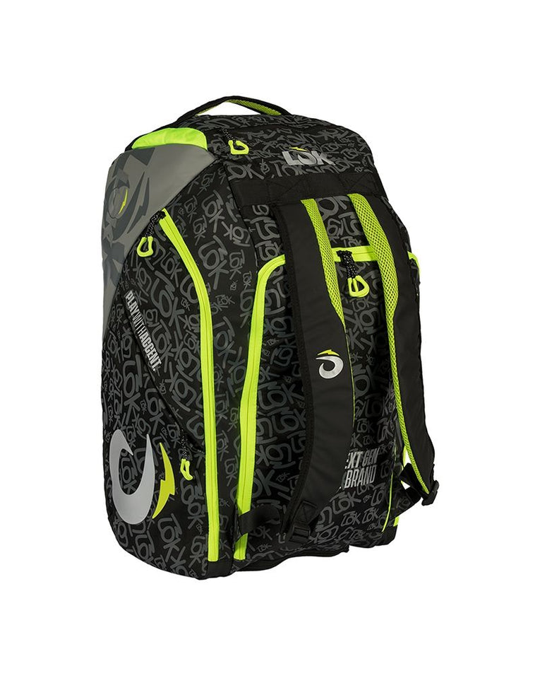 Lok Maxx Gen 2 Zwart/Lime Padeltas