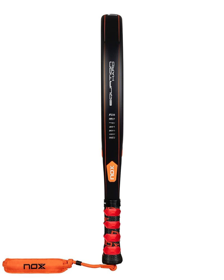 Nox Equation Hard Advanced 2026 zijkant links padelracket