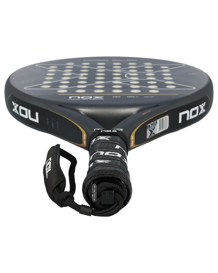 Nox ML10 Pro Cup Coorp By Miguel Lamperti onderzijde handvat padelracket