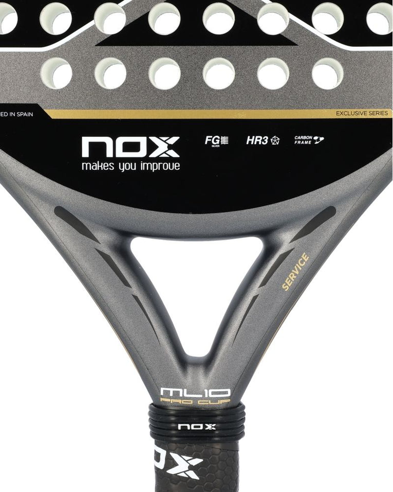 Detail van het hartstuk van de Nox ML10 Pro Cup Coorp by Miguel Lamperti