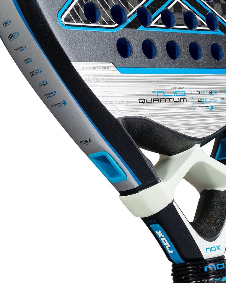Detail van de Nox TL10 Quantum 12K By Tino Libaak 2025 met Quantum-technologie en 12K Carbon constructie