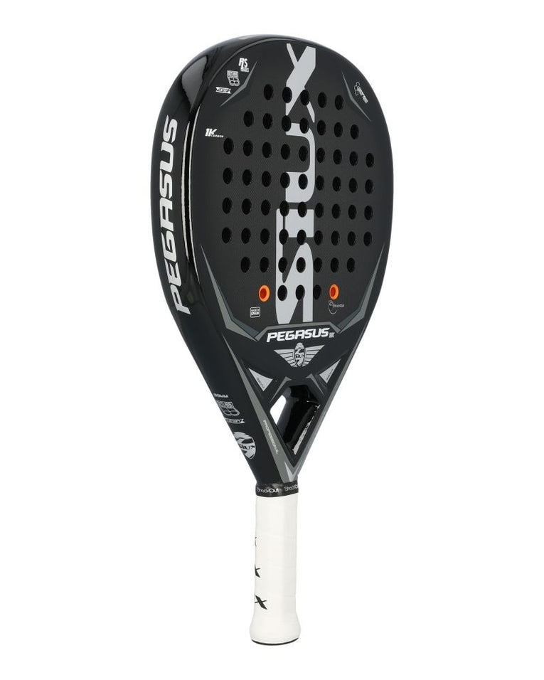 Siux Pegasus Grafeno 1K padelracket schuin achteraanzicht
