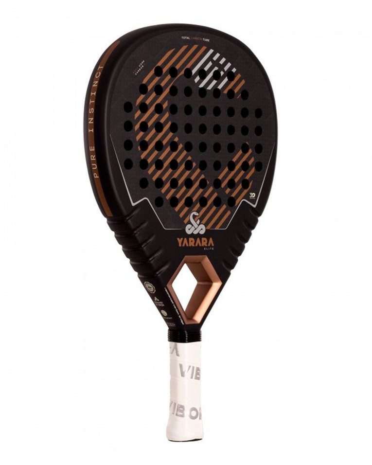 Vibor-A Yarara Elite 24K 2.0 2025 schuin achteraanzicht padelracket