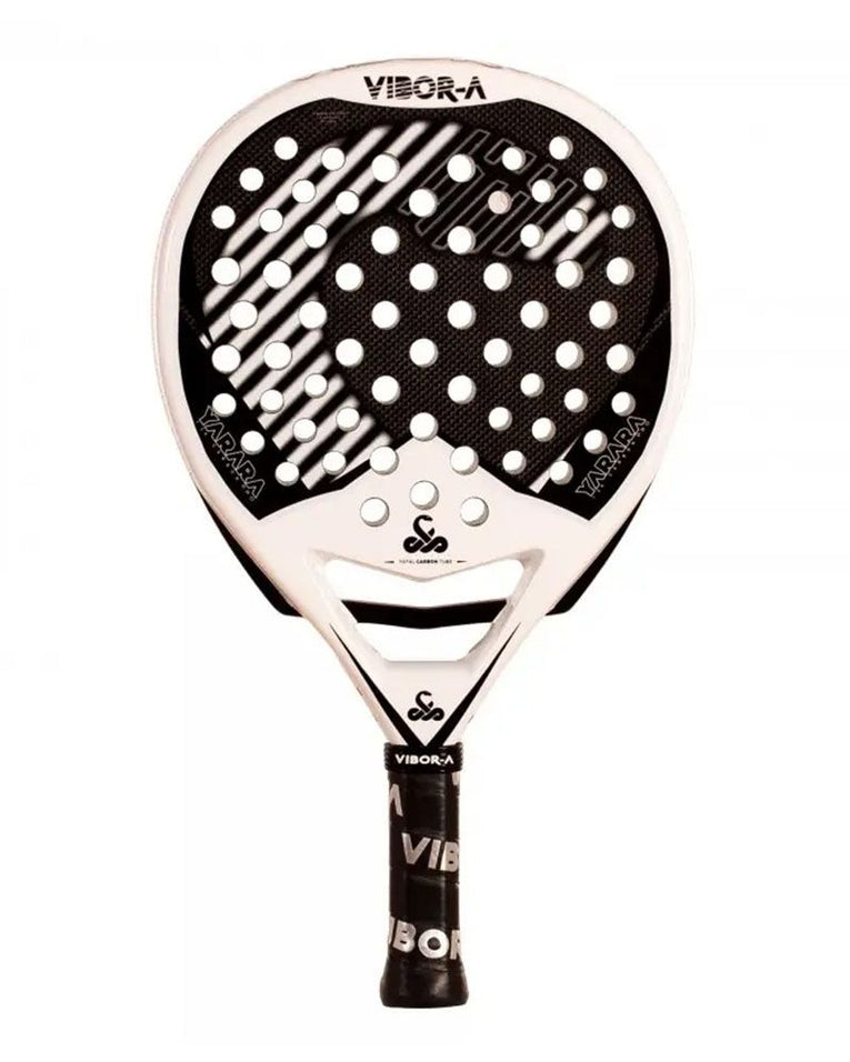 Vibor-A Yarara Pro White 2.0 front padelracket