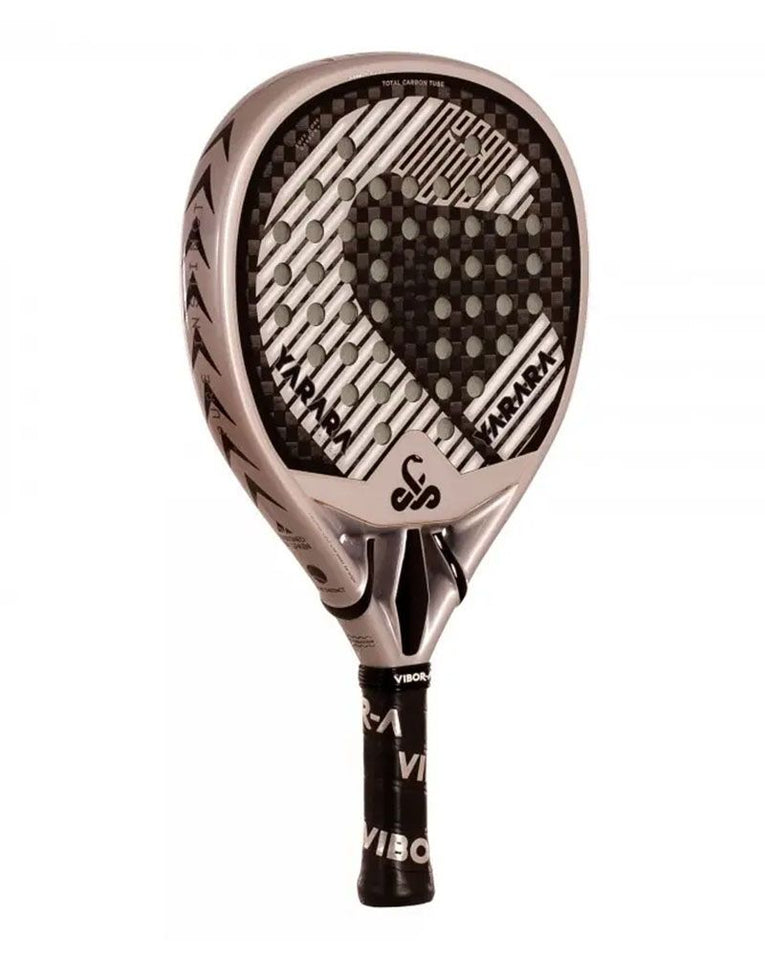 Vibor-A Yarara Radical 12K 3.0 schuin vooraanzicht padelracket