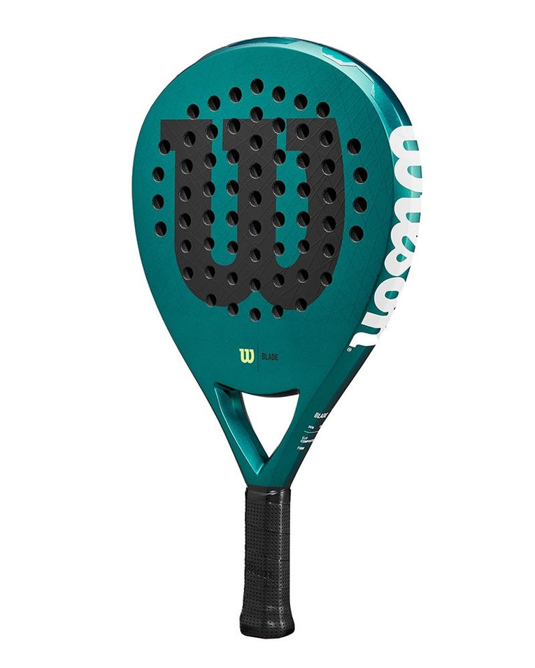 Wilson Blade V3 Padel padelracket schuin linksvoor