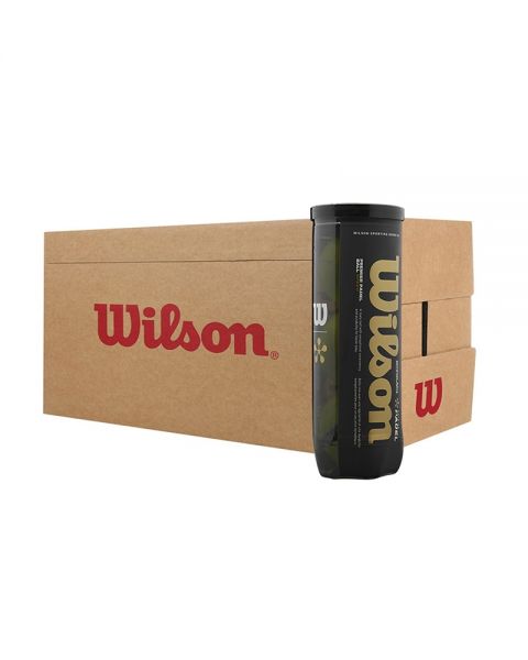 Wilson Premier Padel Speed doos met 24 kokers padelballen