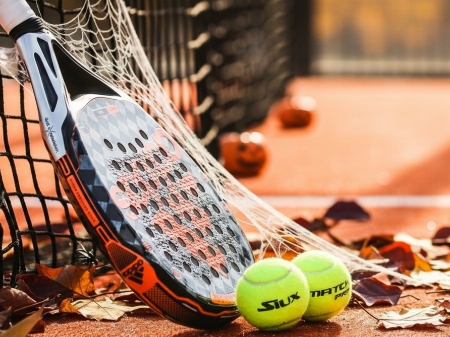 Halloween padelavond met glow-in-the-dark outfits, veilige speeltips en mini-challenges.