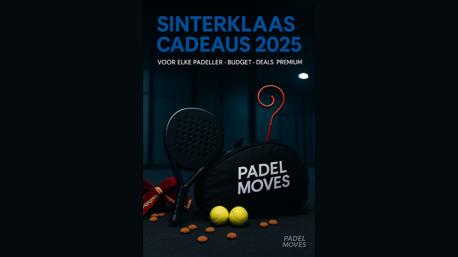 Sinterklaas cadeaus voor padellers – padelrackets, tassen en deals bij PadelMoves (2025)