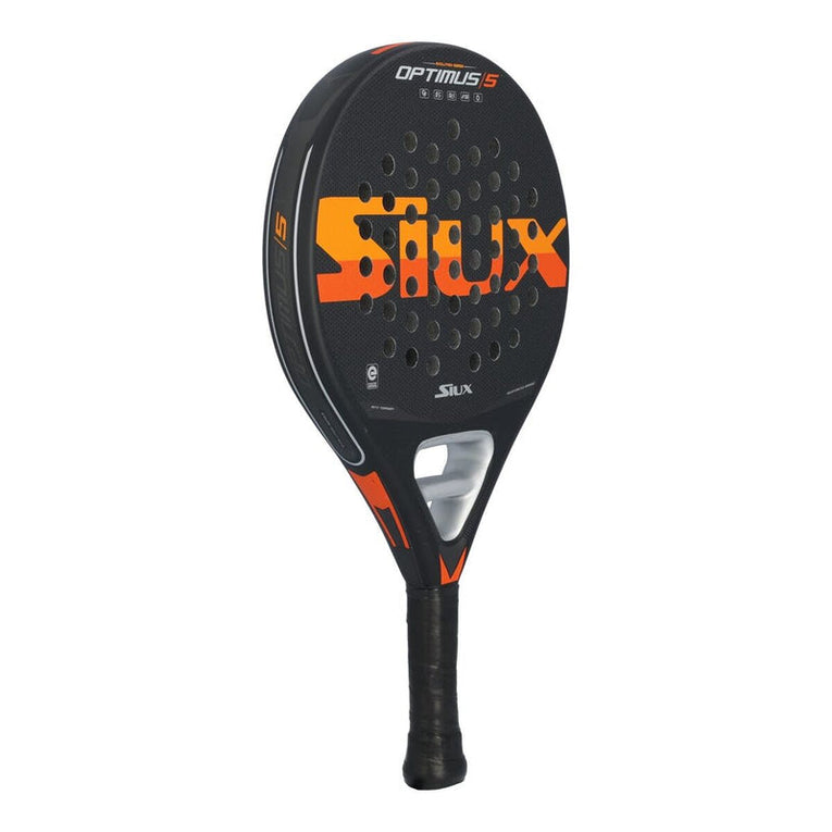 CombiDeal Siux Optimus 5 Zwart + Kappa Padelrugzak Zwart (Essentials −12%)