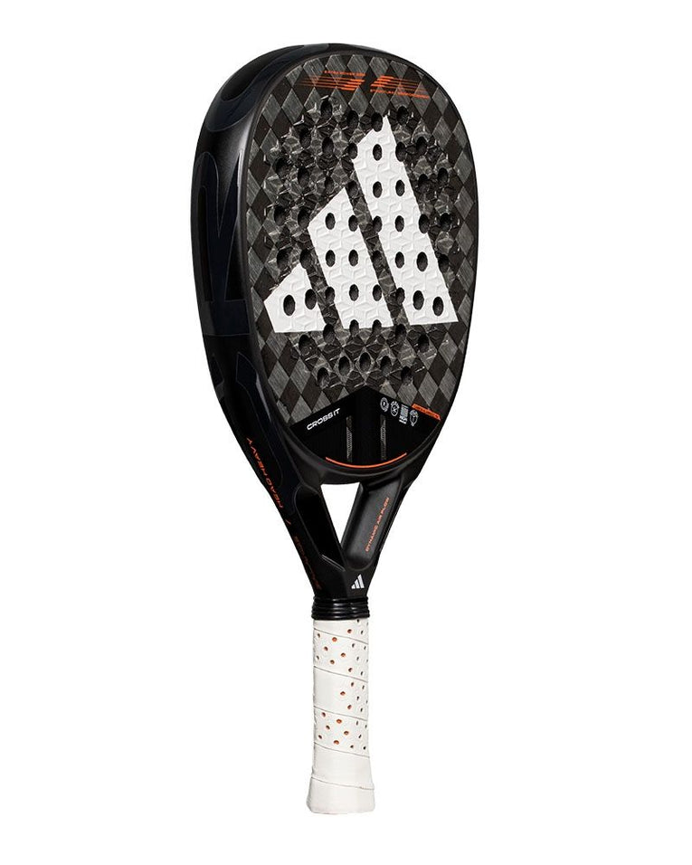 Adidas Cross IT 3.4 2025 padelracket schuin rechtsvoor