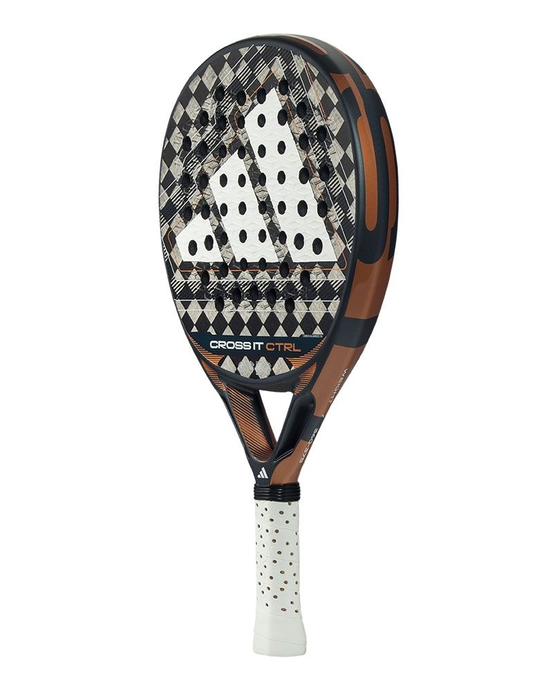 Adidas Cross It CTRL 2026 schuin vooraanzicht links padelracket