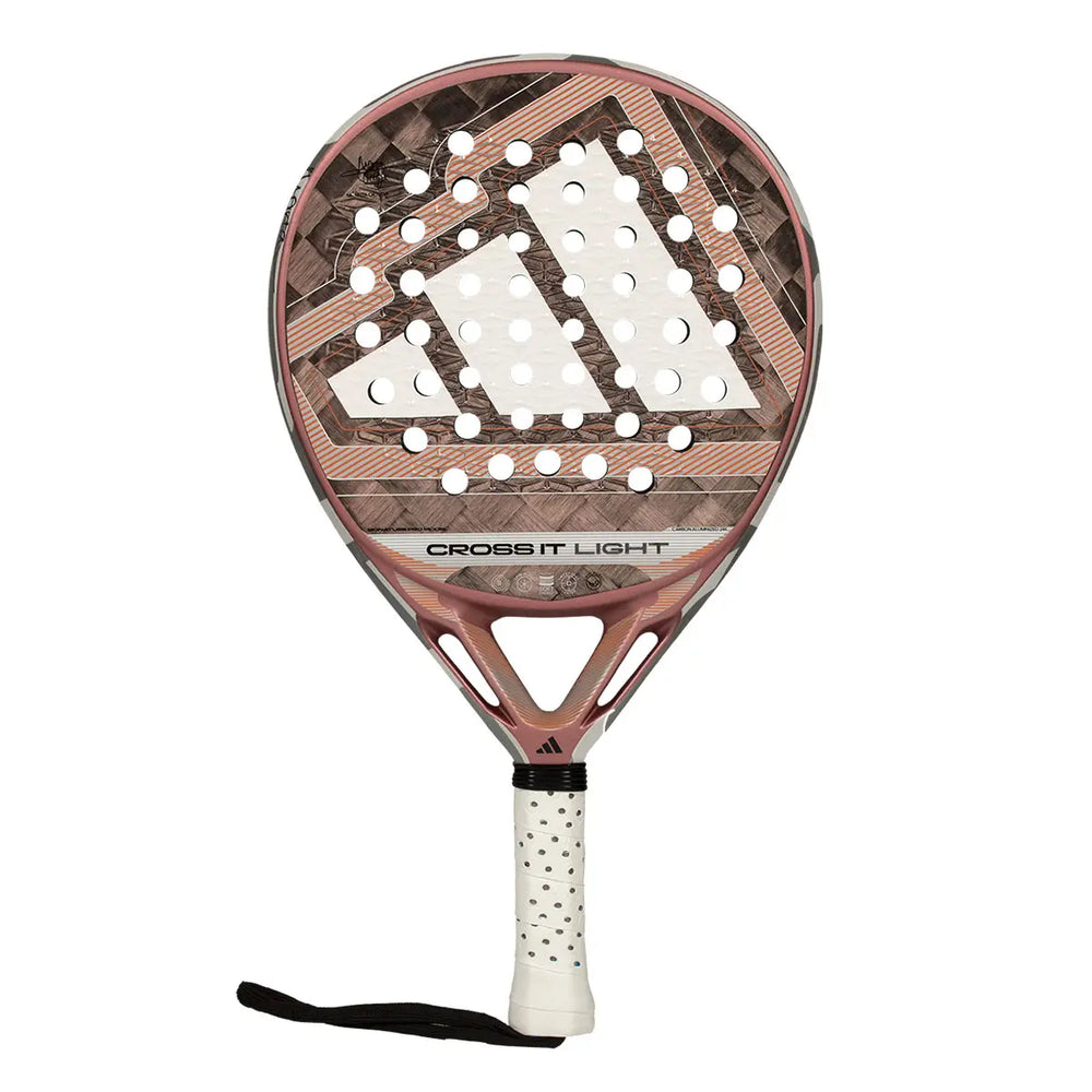 Adidas Cross It Light 2026 roze padelracket voorzijde