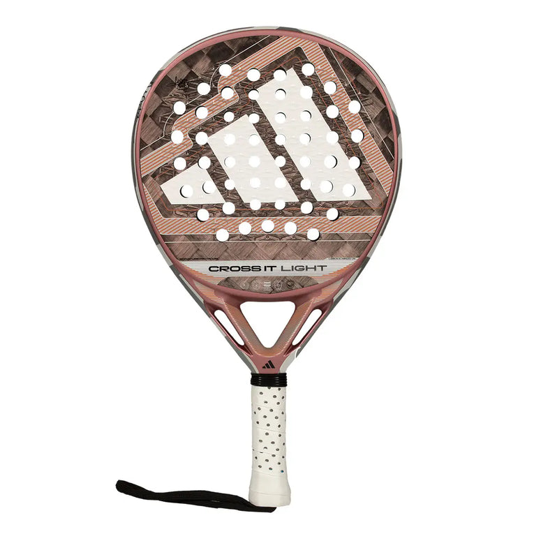 Adidas Cross It Light 2026 roze padelracket voorzijde