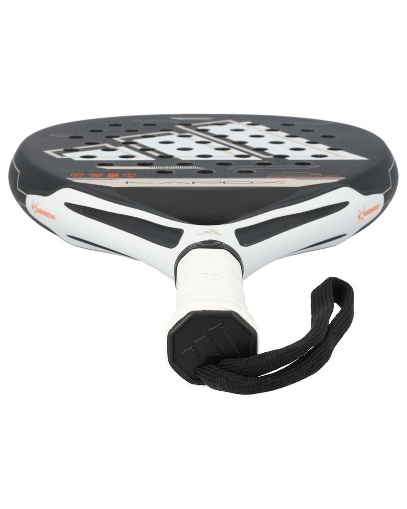 Adidas Kardex Attl Glass Fiber Black onderzijde handvat padelracket