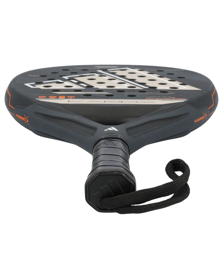Adidas Kardex Attl Glass Fiber Gritt Black padelracket handvat met polskoord