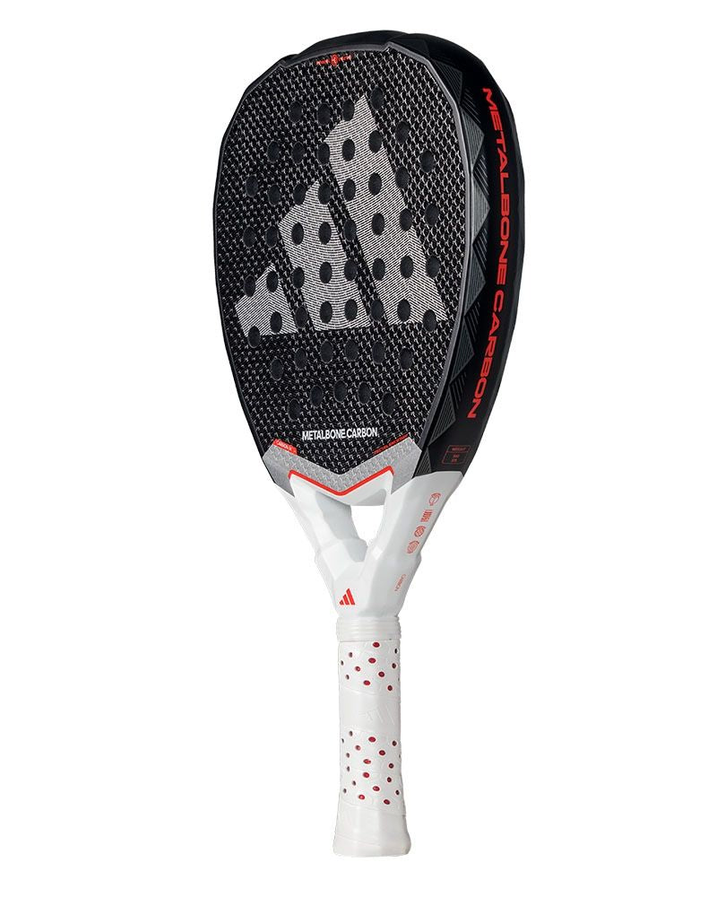 Adidas Metalbone Carbon 3.4 2025 padelracket schuin rechtsvoor