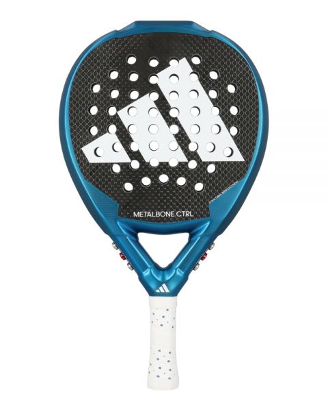 Adidas Metalbone CTRL 3.3 2024 blauw padelracket vanaf de voorkant