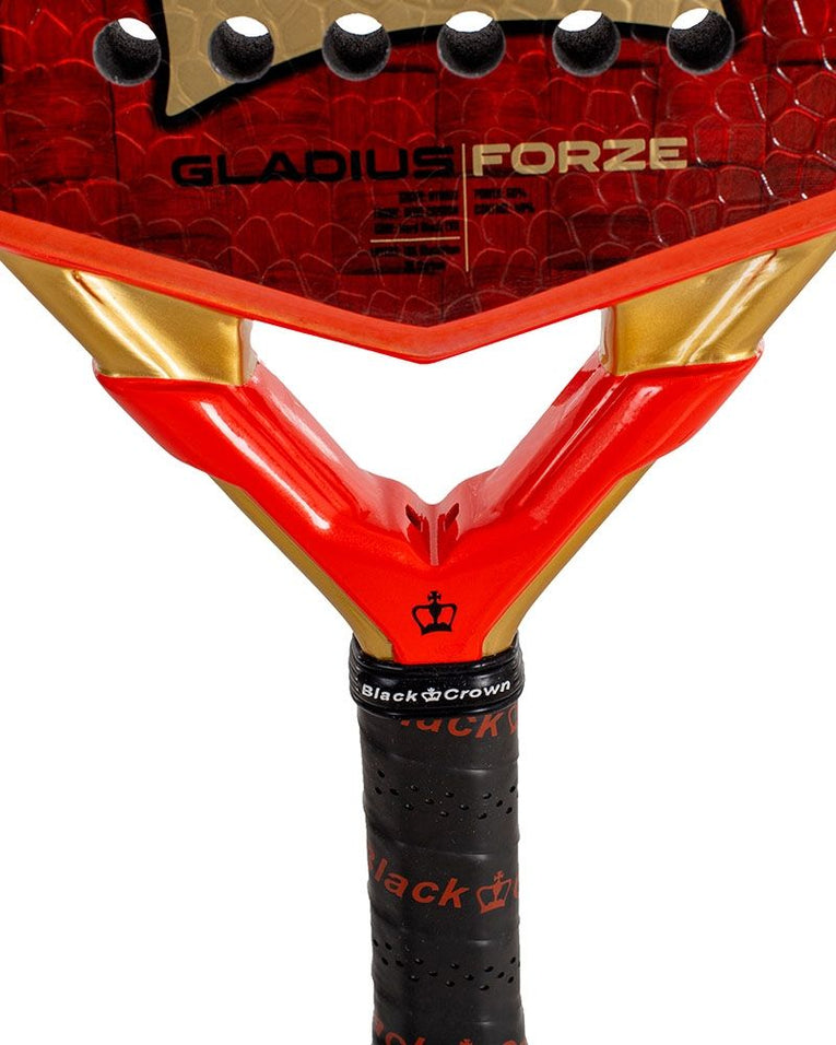 Black Crown Gladius Forze detail brugconstructie padelracket