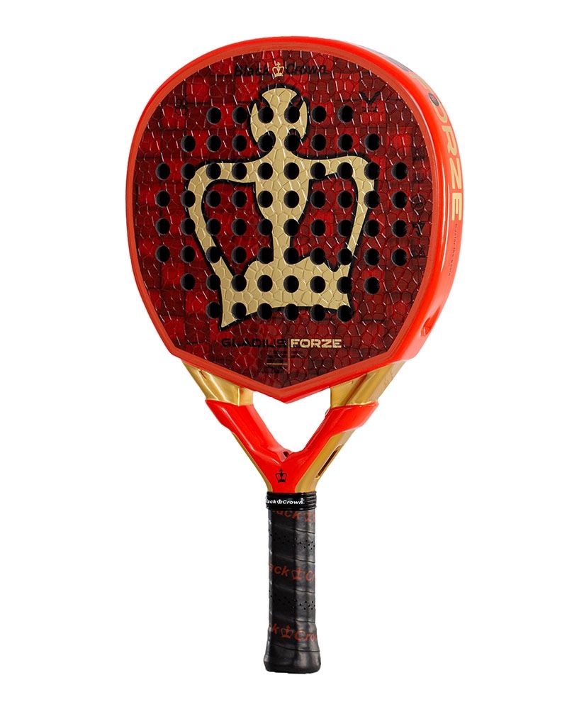 Black Crown Gladius Forze schuin vooraanzicht rechts padelracket