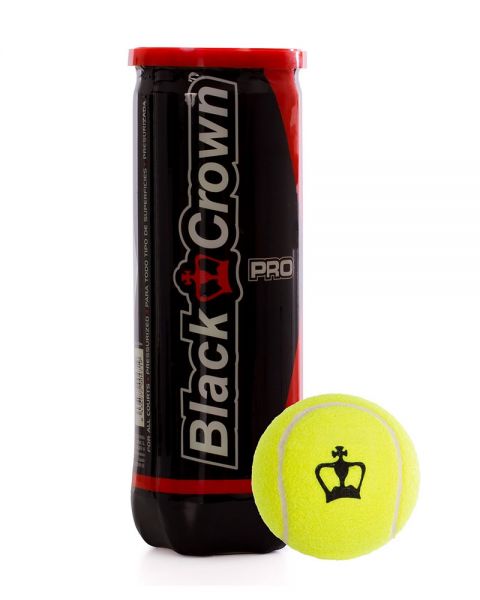 Black Crown Pro Padelballen Box – 24 Kokers met 3 Padelballen