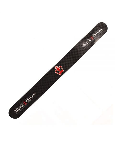 Black Crown Ure zwart rood framebeschermer voor padelrackets