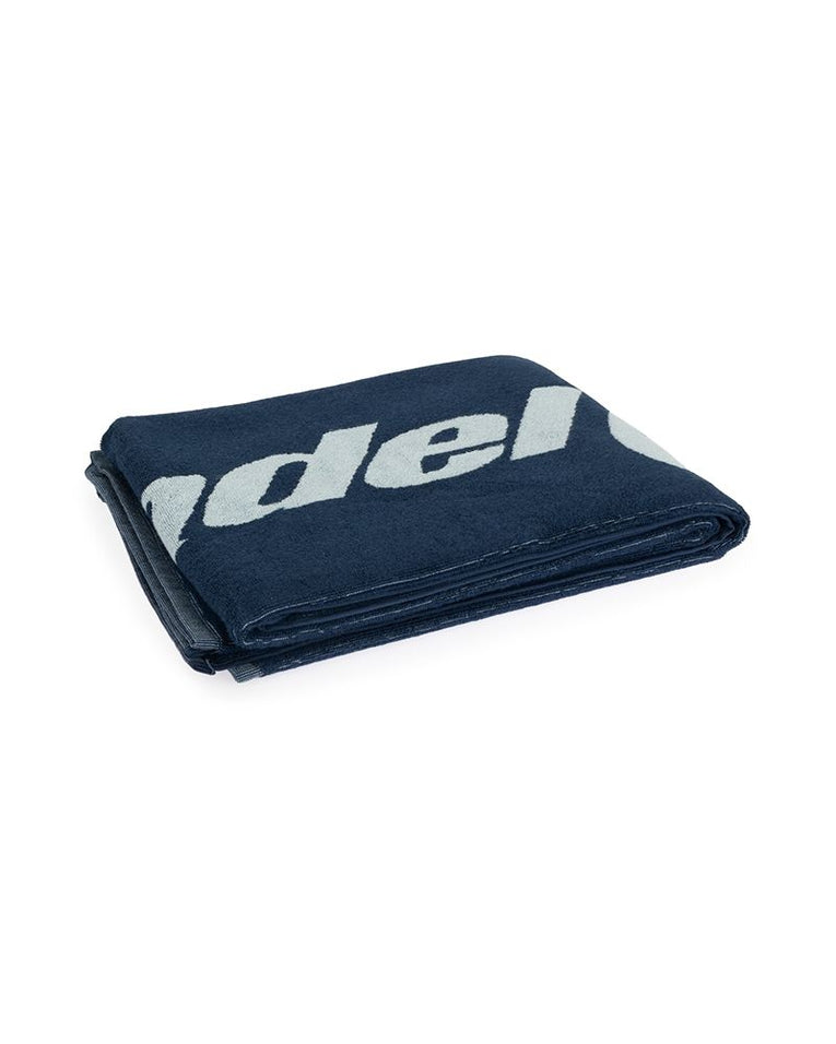Bullpadel BPTOWEL26 150x90 navy blue handdoek opgevouwen