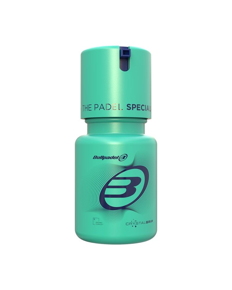 Bullpadel Crystal Grip Aloe Vera Gel flesje voor meer grip bij zweterige handen