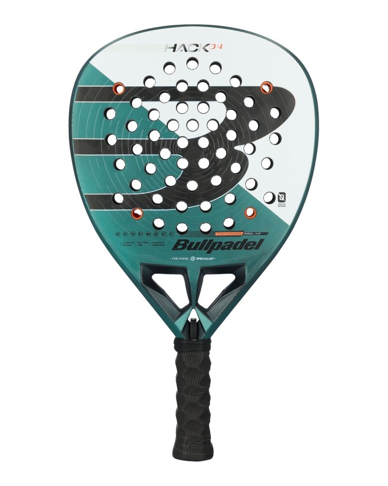Bullpadel Hack 04 2025 padelracket voorkant