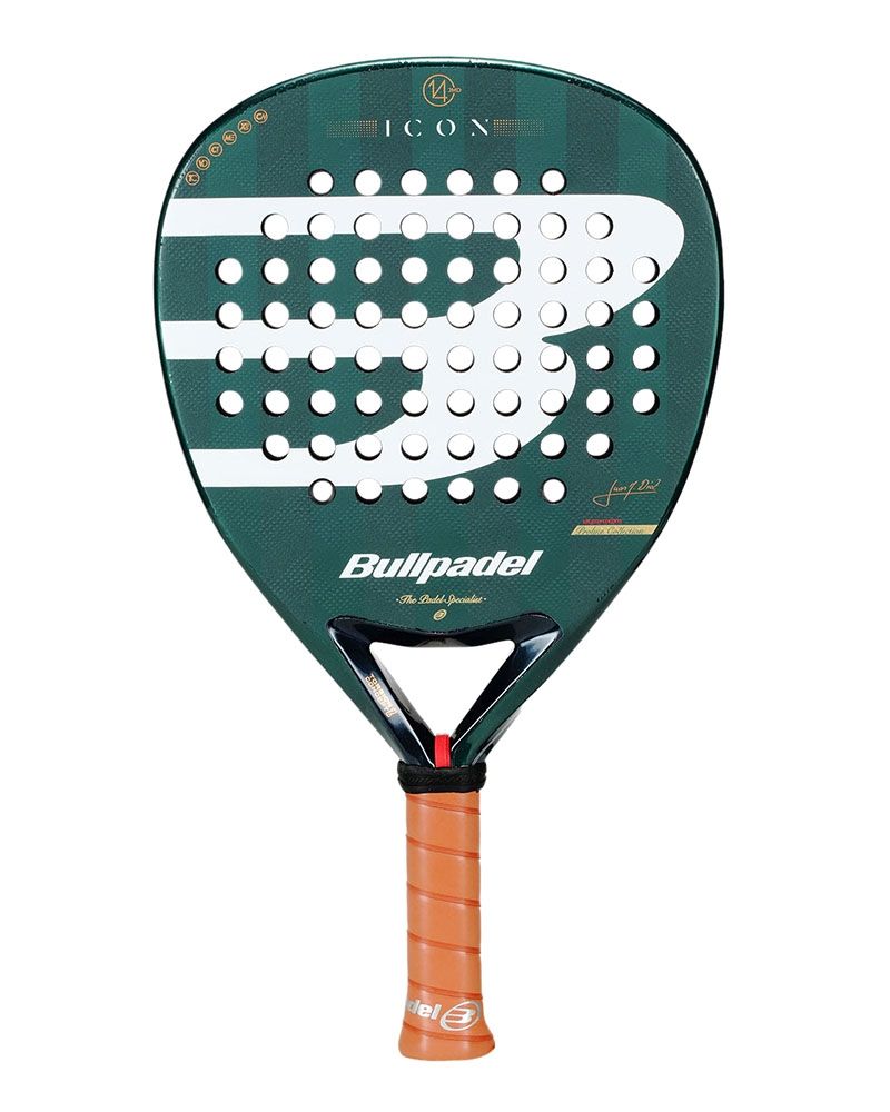 Bullpadel Icon 26 padelracket front aanzicht