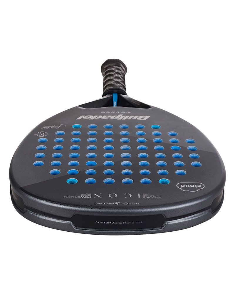 Bullpadel Icon Cloud 2025 racketblad met Elastic Fiber en groot sweet spot oppervlak