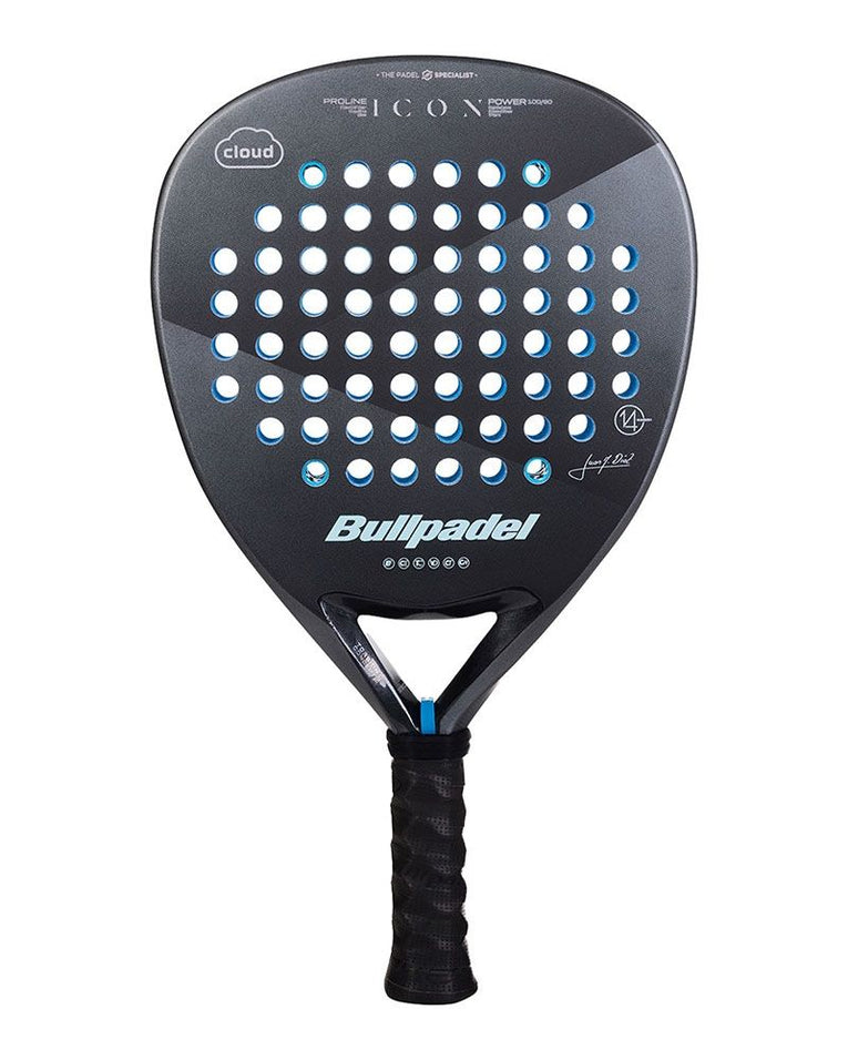 Bullpadel Icon Cloud 2025 padelracket van Juan Martin Diaz met Cloud EVA kern