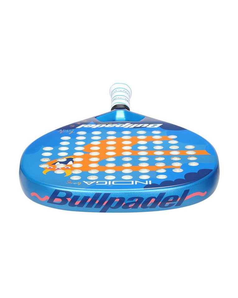 Bullpadel Indiga Boy 26 bovenaanzicht junior padelracket