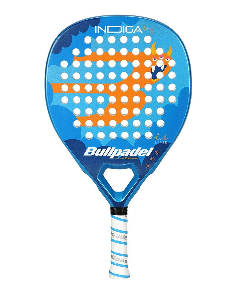 Bullpadel Indiga Boy 26 front junior padelracket