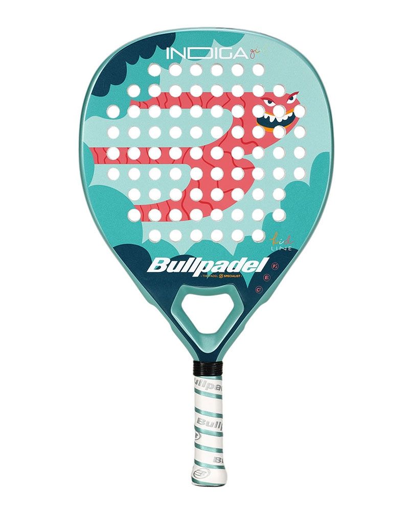 Bullpadel Indiga Girl 26 front junior padelracket