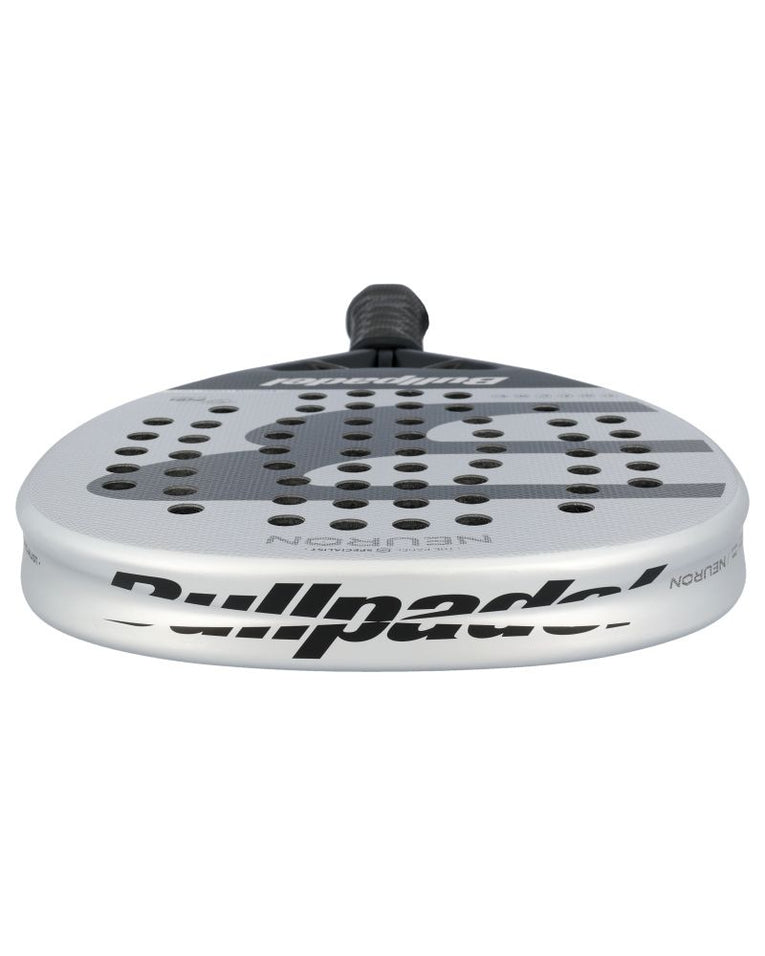 Bullpadel Neuron 25 padelracket bovenaanzicht met CustomWeight systeem