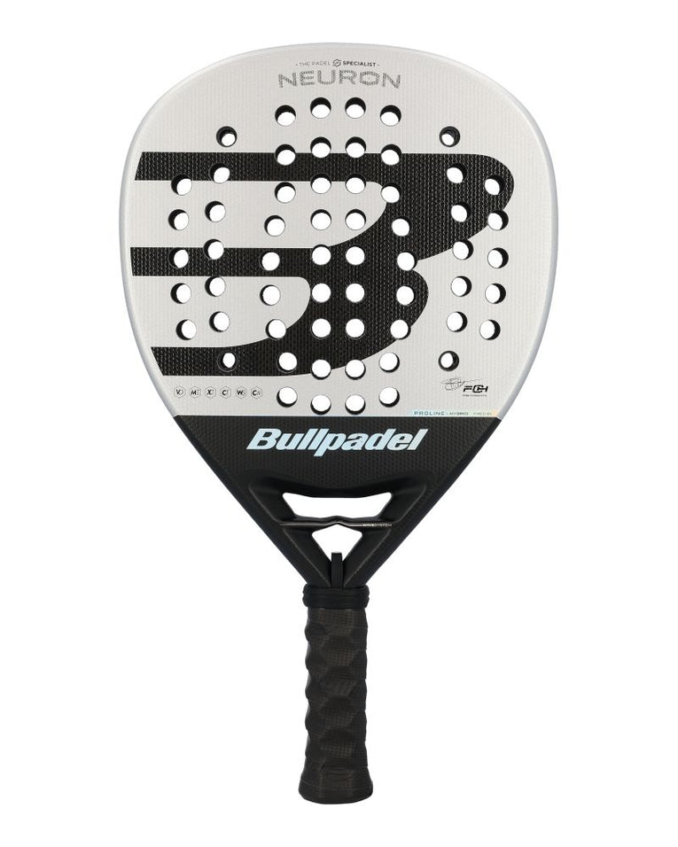 Bullpadel Neuron 25 padelracket van Fede Chingotto met hybride vorm