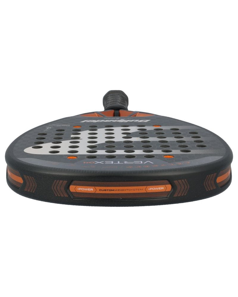 Bullpadel Vertex 04 25 CustomWeight-systeem aan bovenzijde