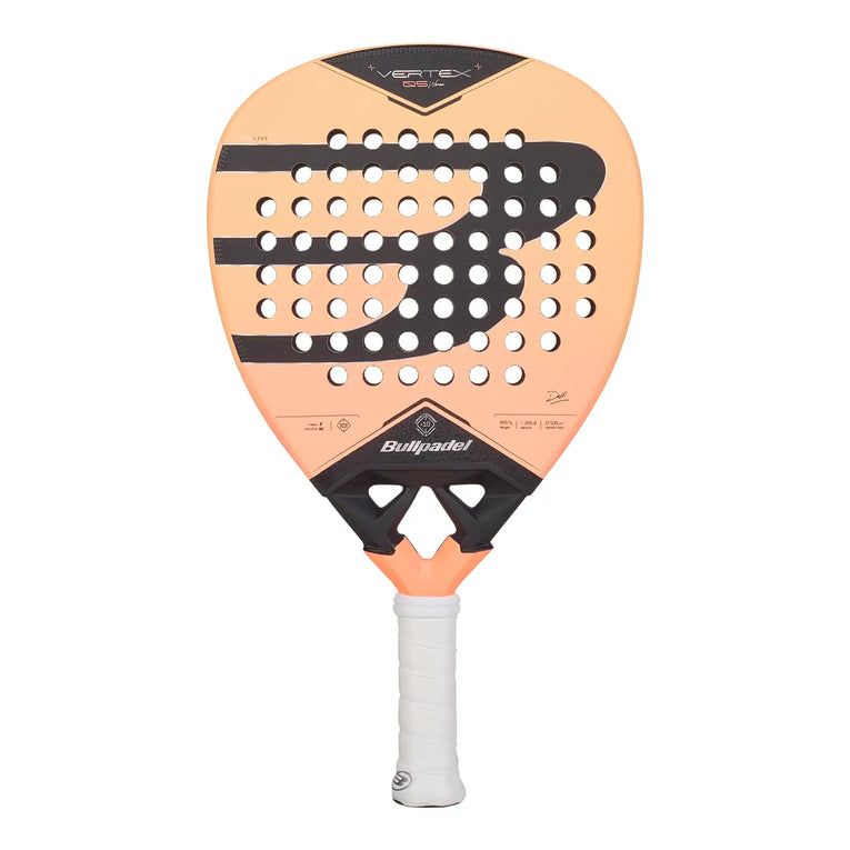 Bullpadel Vertex 05 27 Woman 2027 oranje dames padelracket vooraanzicht