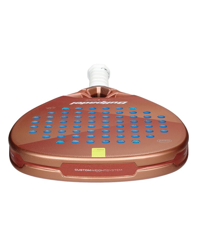 Bullpadel Vertex 05 Cloud Dames bovenaanzicht padelracket